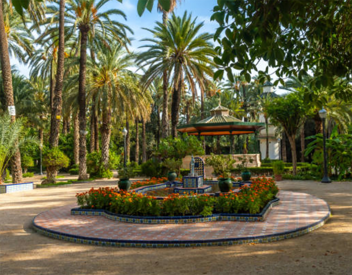 fuente del parque de Elche